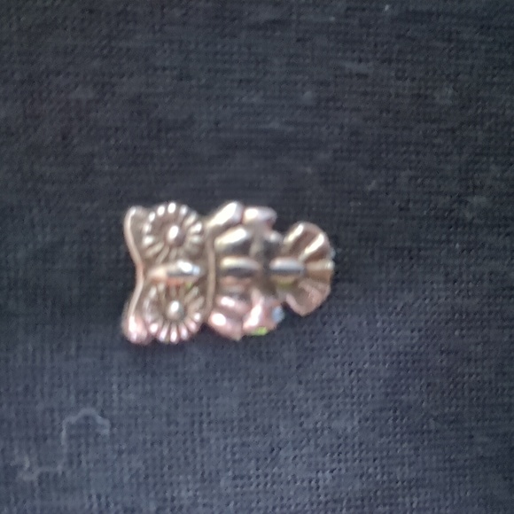 GINGER G* black sleeveless maxi dress w owl studding on front upper plain back - Picture 6 of 7